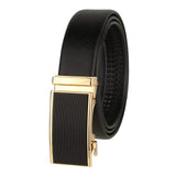 Zacharias MenS Faux Leather Belt With Autolock Buckle C13 (Black, 5Xl) (Pack Of 1)