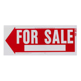 HyKo Products RS805 For Sale Corrugated Plastic Sign w/ H Bracket 9.25 x 24 Red/White, 1 Piece