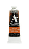 Grumbacher Academy Oil Paint, 37 ml/1.25 oz, Raw Sienna