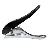 Ujeavette Manual Edge Band Puncher Plier Punching Tool For Cardboard Diy Crafts Labels Black 6Mm|Stamp Puncher Punching Machine