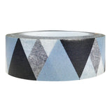 allydrew Colorful Patterns Japanese Washi Masking Tape - Shades of Grey Wedges
