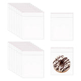 DecorBess Square Resealable Cello Bags 5x5'' 1000pcs Crystal Cellophane Baggies Treat Bags 2mil Cookie Plastic Bag for Snacks Co