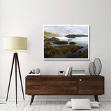 Seaweed Covered Rocks Exposed At Low Tide, Neptune Beach, Oregon-Paper Art-50,,X38,,