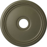 Ekena Millwork CM18DISSF Diane Ceiling Medallion, 18OD x 3 5/8ID x 1 1/8P (Fits Canopies up to 5 3/8), Hand-Painted Spartan Ston