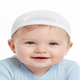 Zoas Namaz Cap For Kids (Children) 100% Cotton Prayer Cap For Children, White, Soft And Lightweight, Suitable Baby Of 6 Months T