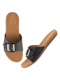Shoetopia Slip-On Black Flats For Women /Eu39,Black,6,B0DFVJP5S7