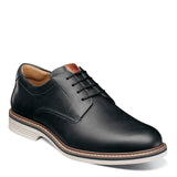 Florsheim Men's Norwalk Plain Toe Oxford Black Crazy Horse 15 Wide
