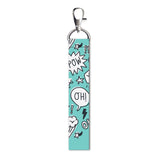 Isee 360 Pop Art Lanyard Bag Tag With Swivel Lobster For Gift Luggage Bags Backpack Laptop Bags Students Workers Travelers L X H