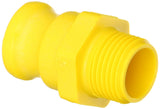 Banjo GHMT075F Polypropylene Cam & Groove Fitting, 3/4 Male Adapter x GHT Male