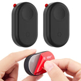 Case Holder for Samsung Galaxy SmartTag2 with Adhesive Sticker, 2 Pack Waterproof Silicone Cover Hidden GPS Tracker Stick on Mou