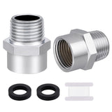 1/2 G (BSP) Female Thread to US 1/2 NPT Male Adapter Thread Brass Pipe Fitting, G Thread 1/2 BSP to NPT Adapter 1/2 Inch Convert