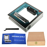 mitoharet 6 x 1-1/2 x 6 Inch Precision Machinst Frame Spirit Level 303-9507, Use for adjusting and checking horizontal and verti