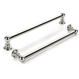 khtumeware 10 Pack 8 inch(203mm) Hole Center Vibrant Polished Nickel Cabinet Pulls Solid Heavy-Duty Kitchen Cabinet Hardware for