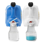 2 Pack Laundry Detergent Dispenser Cup Holder, Nozzle Button,Easily No More runny or Messy Laundry Detergent, Laundry Cup Holder