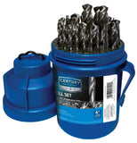 Century Drill & Tool 22529 Brite HSS Drill Bit Set, 29 Piece