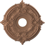 Ekena Millwork 16OD x 3 1/2ID x 1P Attica Thermoformed PVC Ceiling Medallion (Fits Canopies up to 5 5/8), Aged Copper