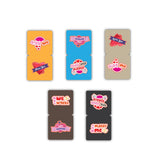 woopme Cute Love Quotes Magnetic Bookmark for Students Kids Book Lovers Readers Gift Magnetic Page Clips Folding 5 PCs
