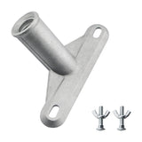 BLLNDX Broom Handle Metal Connection Bracket Adapter Aluminium Alloy Monobloc Casting Threaded Interface Reinforced Roller Brush