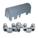 SIGMA ENGINEERED SOLUTIONS ProConnex 42400 Intersystem Bonding Bridge Conduit Fitting, 1Pack, Gray
