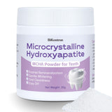 Microcrystalline Hydroxyapatite Powder for Teeth, MCHA Tooth Powder Supports Enamel-Friendly & Gentle Whitening, Fine Tooth Powd