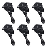 BDFHYK Ignition Coil Pack Set of 6 Compatible with Nissan 350Z 2003-2007, Compatible with Infiniti FX35, G35, M35 G35 Coupe, Coi