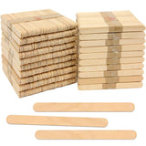 CraftySticks- 1000 Pack 4.5 Inch Natural Birch Wood Popsicle Sticks, Wood Craft Sticks for Crafts, Learning and STEM Basics