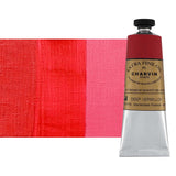 Charvin Extra Fine Professional Vermilion Deep Artist Oil Paint 60 ml - Triple-Milled for Smoothness, Rich Texture, Poppy Oil-Ba