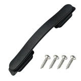 Premium Luggage Handle Replacement For Trolley Bag, Black, 21.5Cm Length, Includes Mounting Screws
