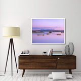 Full Moon Rising Over Sangre De Cristo Mountain Range, Alamosa National Wildlife Refuge, Colorado-Paper Art-50,,X38,,