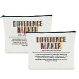 5 PCS Self Care Gifts Inspirational Gifts for Women Positive Affirmations Makeup Bag Motivational Gifts Encouragement Gifts for