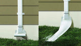 Pack of 4 Frost King Drain Away De46wh Green Automatic Downspout Extender4