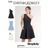 Simplicity 8380 Pattern Misses Knit Dress or Top by Cynthia Rowley, 4681012