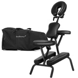 Portable Massage Chair for Tattoo and Spa Foldable Massage Therapy Chair with Adjustable Face Cradle High-Density Cushion Lightw