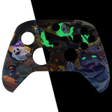 eXtremeRate Glow in Dark Shell for Xbox Series X & S Controller - Unleash Your Style - Halloween Candy Night Custom Acessories F