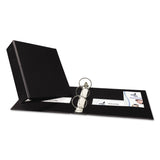 Avery 03602 Economy Round Ring Binder, 3Inch Cap, Letter Size, Black, 1/Each
