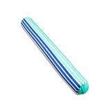 Big Joe Noodle Pool Float, Rivera Stripe Turquoise, Doubled-Sided Mesh, Quick Draining Fabric, No Inflation Needed