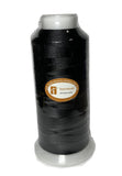 UV Protected Black 100g Polyester Thread Size T70 V69 210d/3 Beading Upholstery