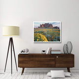 California Brittlebush Lost Dutchman State Park, Superstition Mountains, Arizona-Paper Art-42,,X32,,