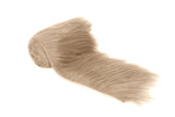 FabricLA Beige Shaggy Plush Faux Fur Strips - Craft Fur for Gnomes, Cosplay, and DIY Projects | 2 X 60