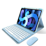 kaitesi Keyboard Case Mouse Compatible with iPad Air 13 (M3/M2) & iPad Pro 12.9 inch (6th/5th/4th/3rd Gen) Case with Detachable