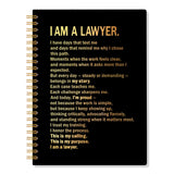 ERHACHAIJIA I Am A Lawyer Lined Spiral Notebook Gifts for Women Attorney