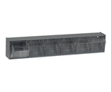 Quantum Storage Systems Qtb306Wt 6 Drawers Tip Out Cabinet Part Organizer White 5 H X 24 W X 4 D