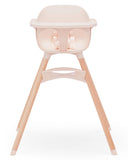 Lalo The Chair Convertible 3-in-1 High Chair for Babies & Toddlers, Dishwasher Safe Tray, Adjustable Footrest, Grapefruit