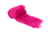 FabricLA Fuchsia Shaggy Plush Faux Fur Strips - Craft Fur for Gnomes, Cosplay, and DIY Projects | 2 X 60