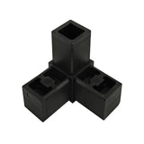 80/20 Inc., 9250, Quick Frame 3 Way Corner Connector, Black Nylon (10 Pack)