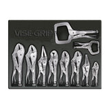IRWIN Tools VISE-GRIP Original Locking Tool Set with Tray, 10 Piece, 1078TRAY