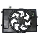 TYC 623820 Replacement Cooling Fan Assembly for Hyundai Elantra, 1 Pack