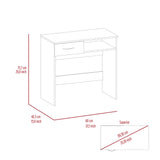 Tuhome Vizcaya Office Set, Single Drawer, Keyboard Tray,Bookcase -Black