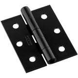 National Hardware N115451 V129 Screen/Storm Door Hinges in Black, 3 x 21/2, 2 piece