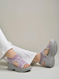 Shoetopia Women'S Sandal-6 Kids Uk (Nazi-Grey)-Eu39,Grey,6,B0D76Y23PM